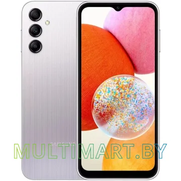 Смартфон Samsung Galaxy A14 SM-A145F/DSN 6GB/128GB (серебристый)